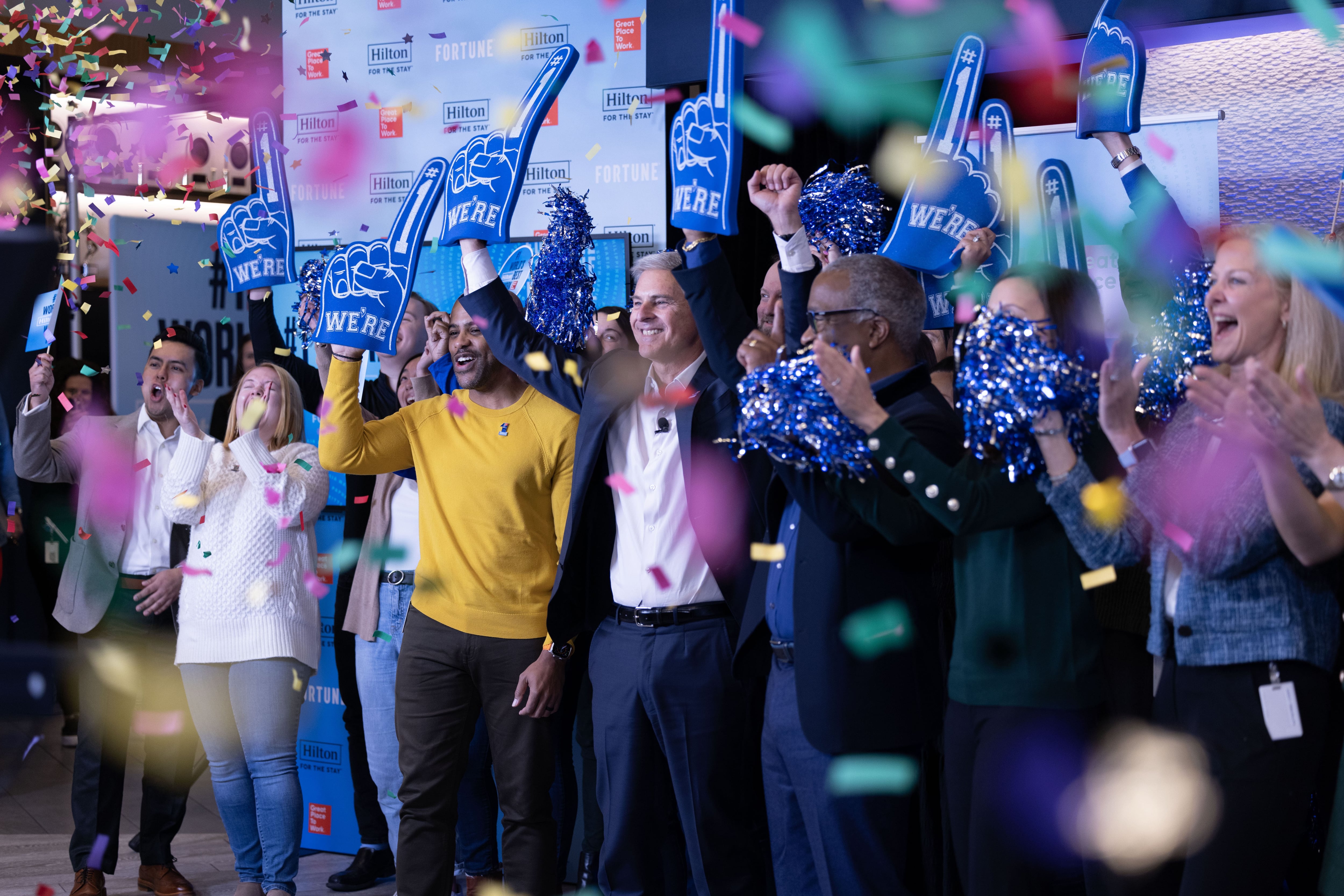 Hilton lidera el ranking global de los Mejores Lugares para Trabajar 2025 según Fortune y Great Place to Work.