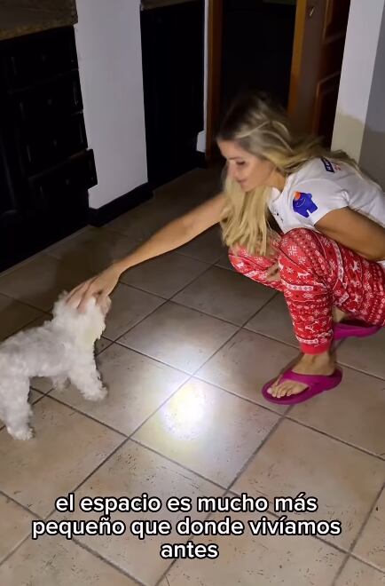 Leonora Jiménez, modelo y empresaria, mostró la que será su nueva casa.