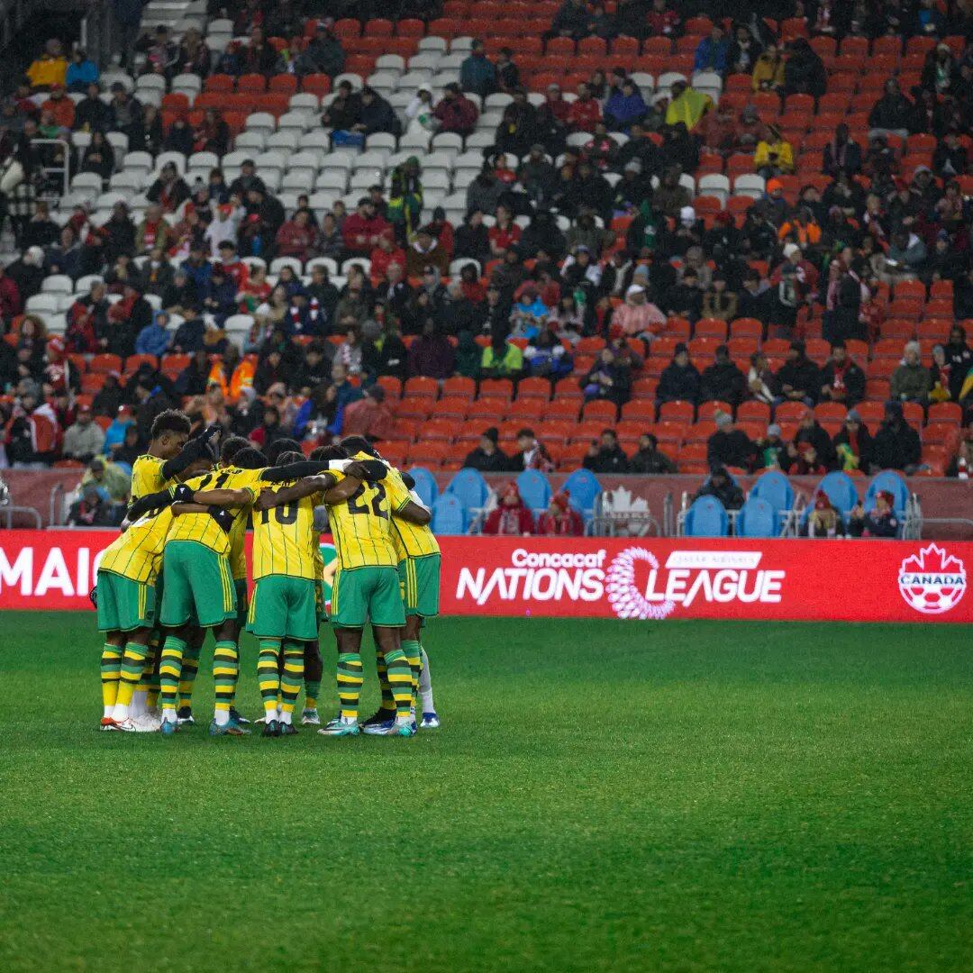 Jamaica eliminó a Canadá de la Liga de Naciones. Foto: Twitter Federación Jamaica