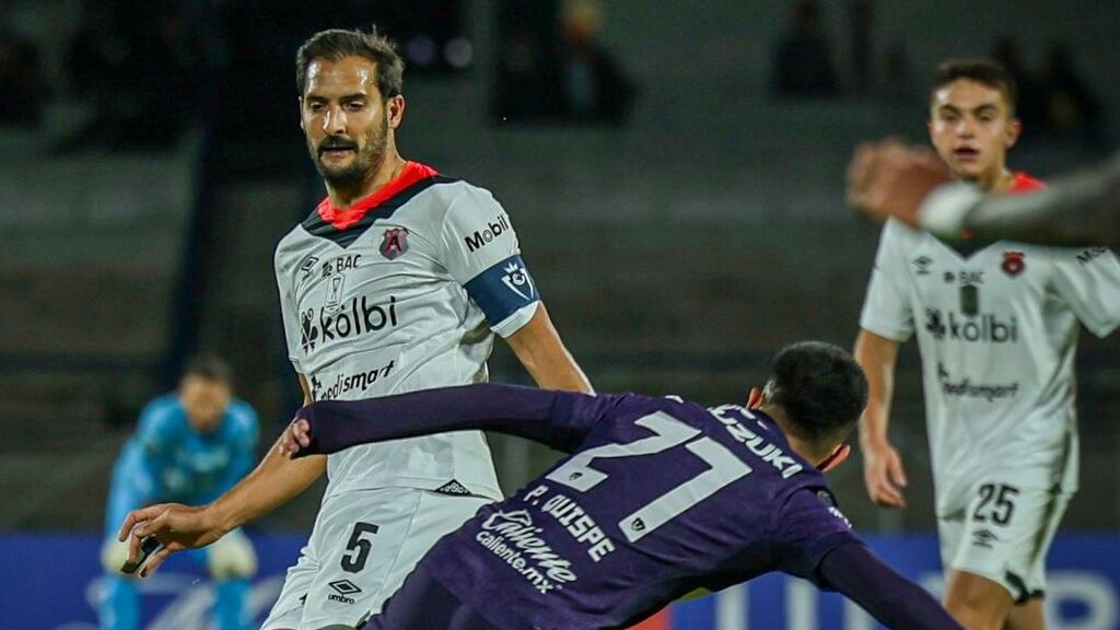 04/03/2025, México, Ciudad de México, Estadio Olímpico Universitario, partido de octavos de final de la CONCACAF Champions Cup entre Pumas y Liga Deportiva Alajuelense.
