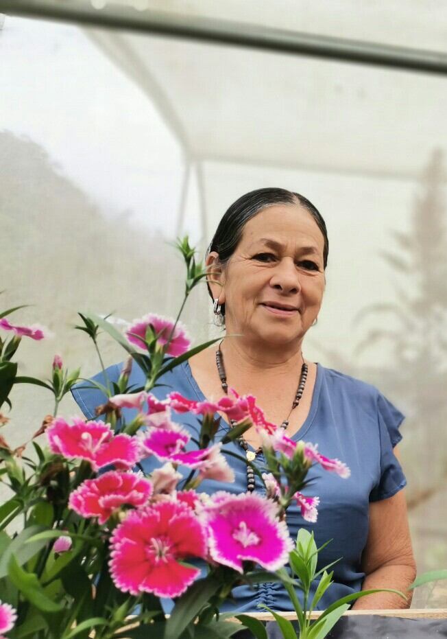 En Cedral de Cajón de Pérez Zeledón vive doña Marta Mora Vega, quien a sus 63 años le ha demostrado a su comunidad que nunca se cansa de aprender y lograr títulos, por eso le dicen la enciclopedia. Tiene un emprendimiento que se llama Madre Selva que es de flores comestibles con: Yorleny Solano Rodríguez, Adriana Díaz Elizondo, Melissa Mora Mora y Rosemary Amador Castillo e hicieron nacer el emprendimiento en un sector cultivado que le pusieron La Huaca