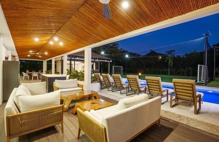 Keylor Navas disfrutó de sus vacaciones en esta casa en Tamarindo