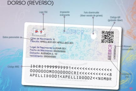 Así es el reverso de la nueva Tarjeta de Identidad para Menores (TIM).