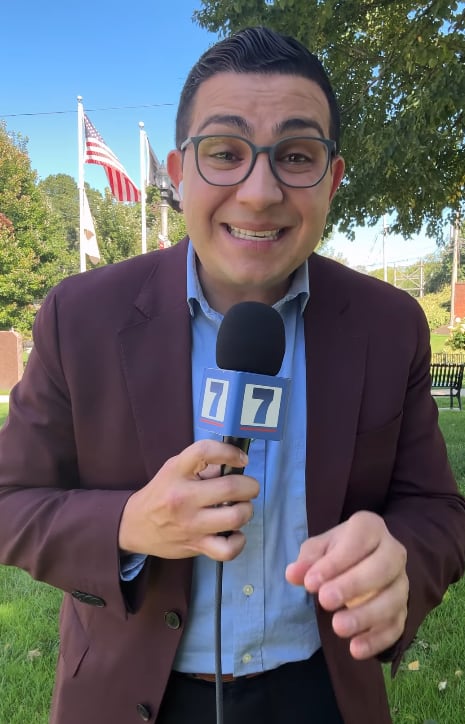Elías Alvarado, corresponsal de Telenoticias en Nueva York.