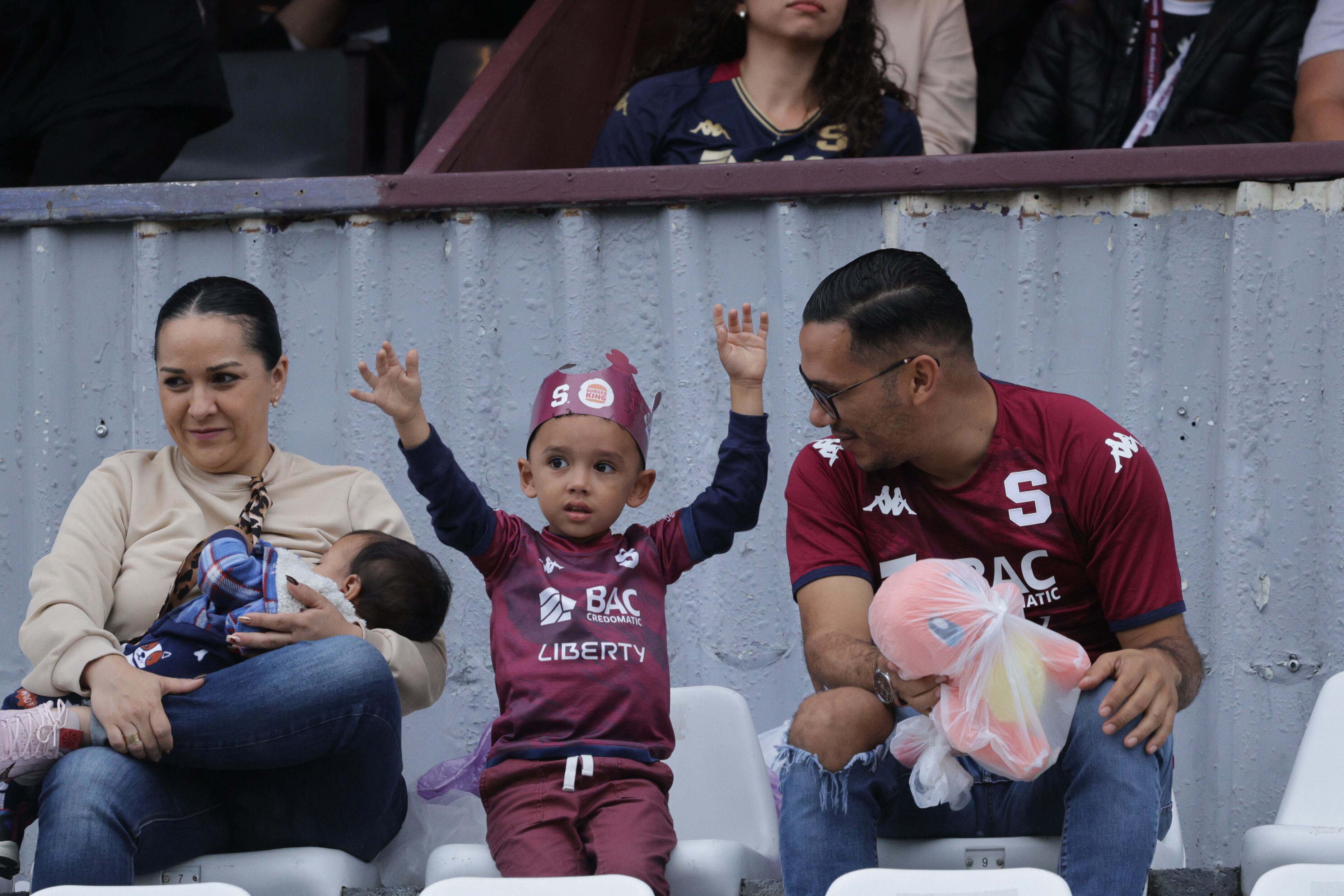 10/11/0224, San José, Estadio Ricardo Saprissa, partido de la jornada 20 del torneo de apertura 2024 entre el Deportivo Saprissa y el Santos de Guapiles.