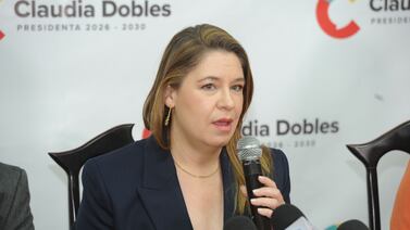 Claudia Dobles presenta sus candidatos a la vicepresidencia: una experta en mercadeo y un líder agrícola