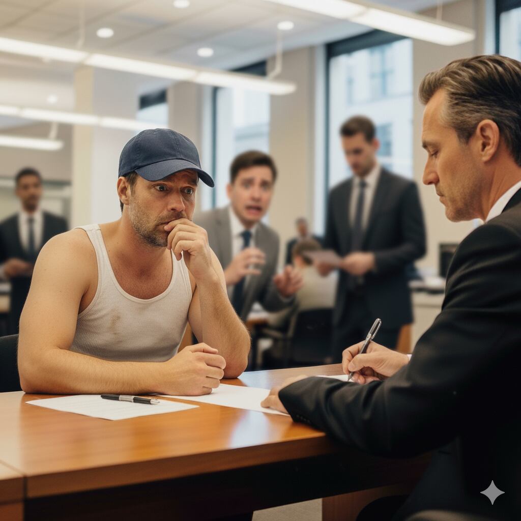 El pescador logró conseguir el préstamo más rápido. Imagen creada con IA, Gemini