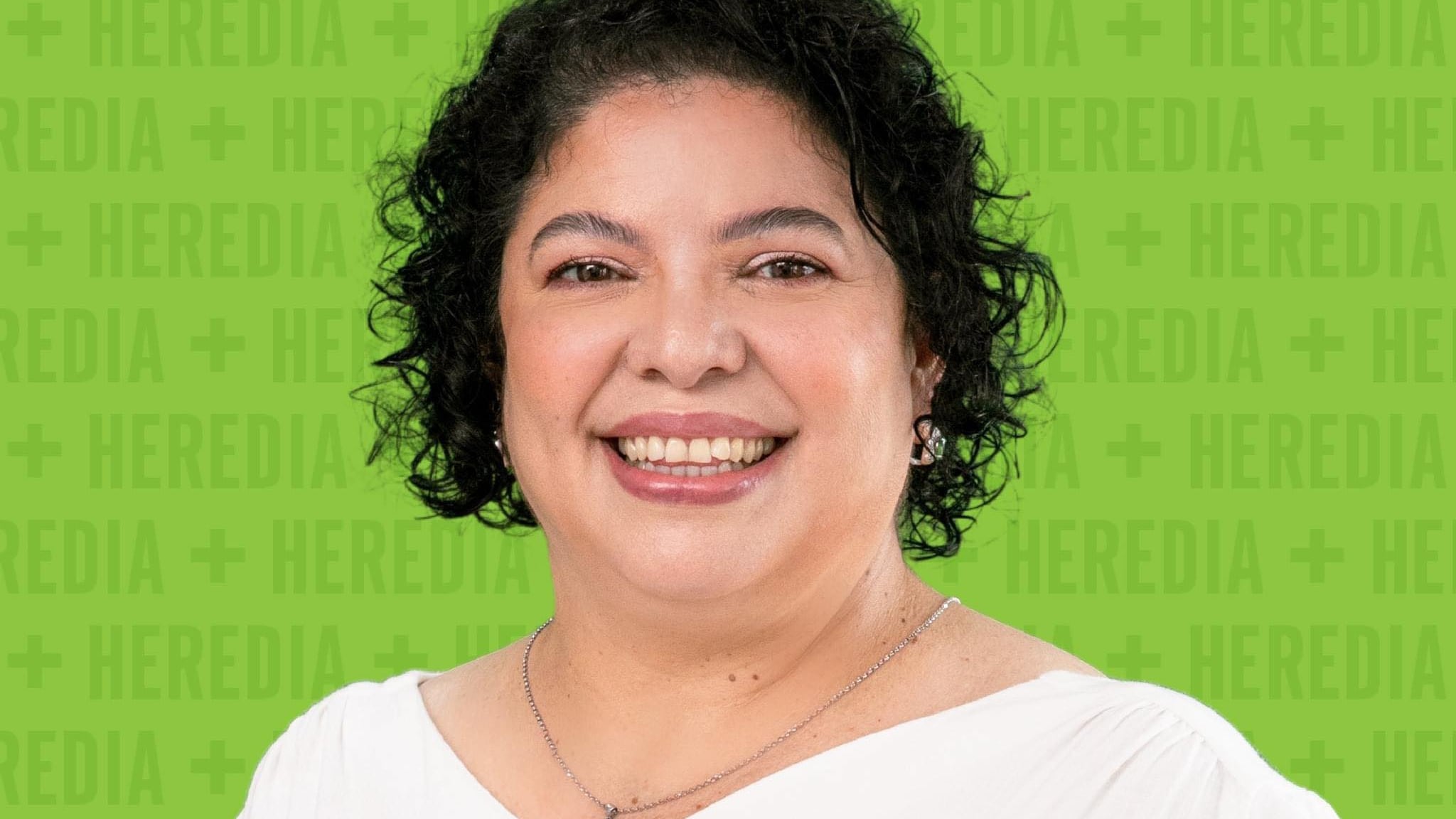 Ángela Aguilar Vargas, alcaldesa del cantón central de Heredia,