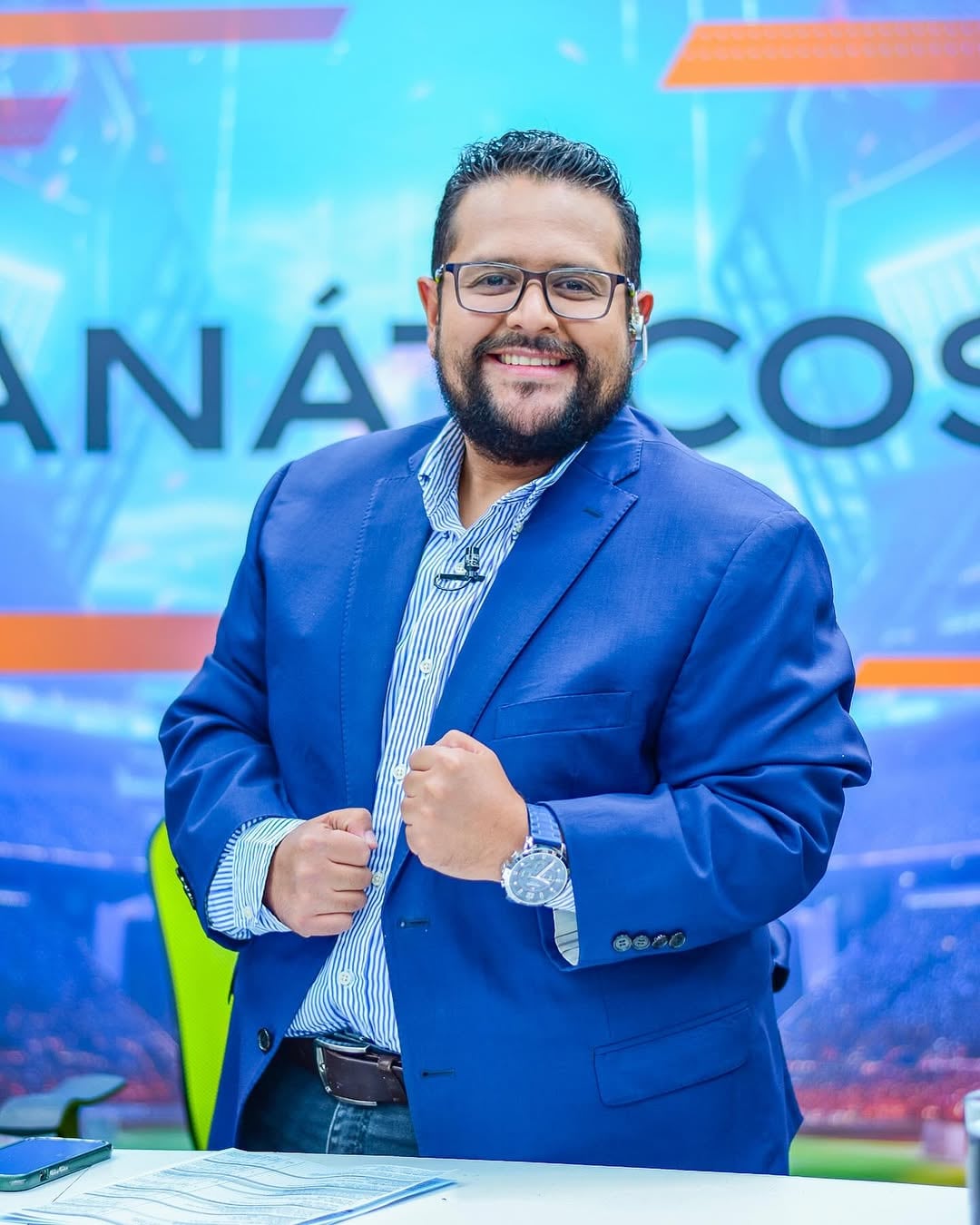 Mauricio Rivas es un periodista salvadoreño que es corresponsal para ESPN.