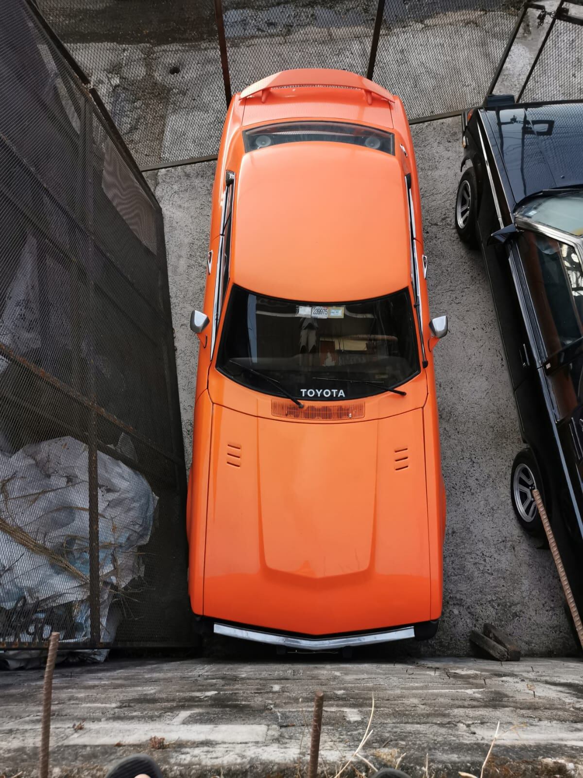 Hugo Téllez, celica GT 1977, chuzo