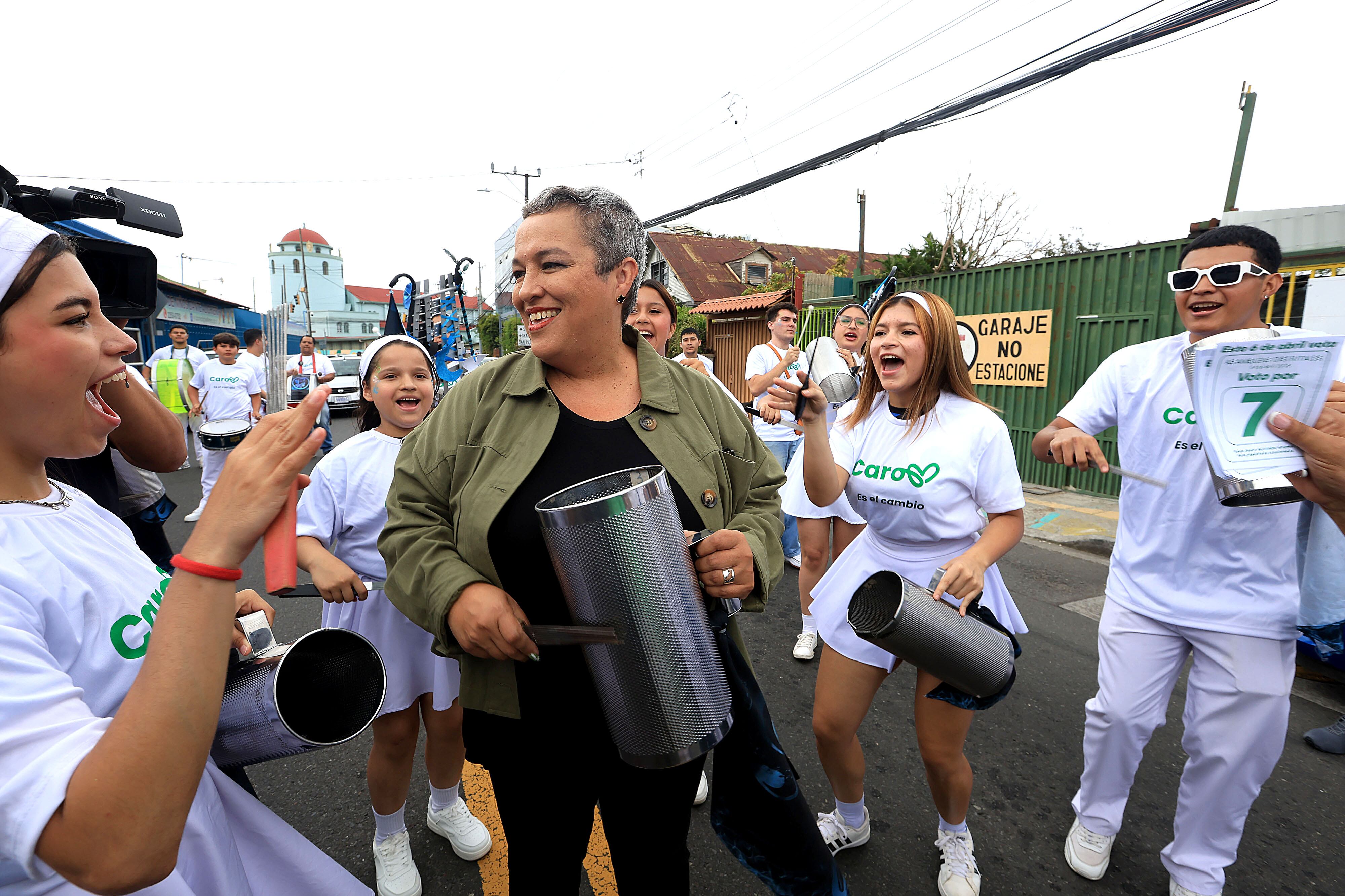Carolina Delgado, precandidata del Partido Liberación Nacional (PLN)