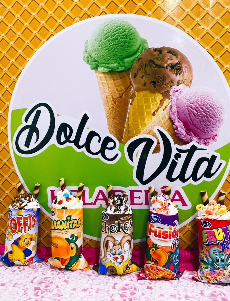La Heladería Dolce Vita es la creadora de La Heladosa, un postre que lo dejará sin aliento. Cortesía.