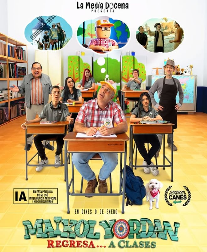 Maikol Yordan regresa... a clases, la película de la Media Docena