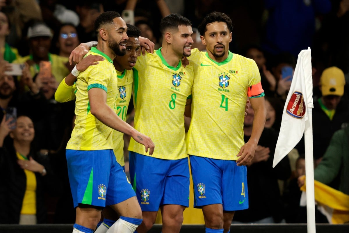 Brasil derrotó 2-0 a Senegal en un juego amistoso.