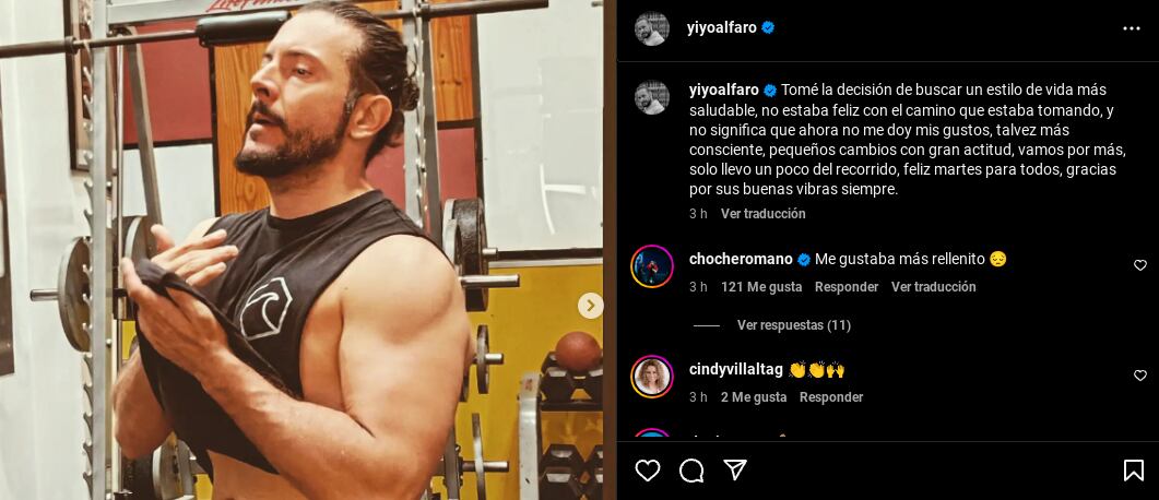 José Miguel Yiyo Alfaro es presentador de canal 7.