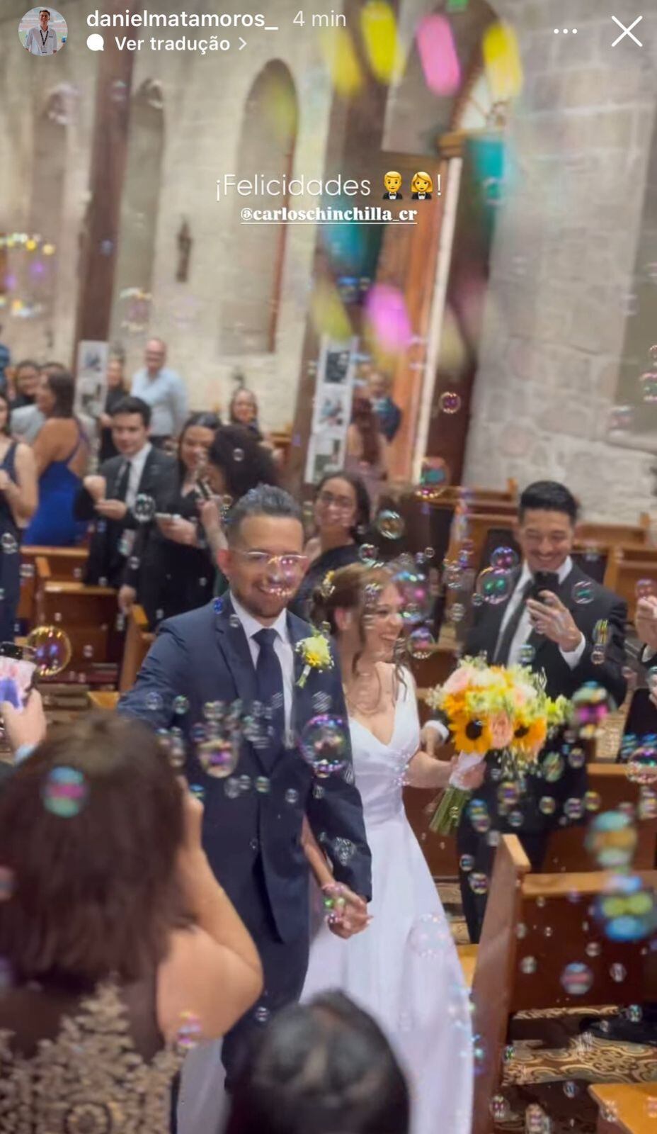 Carlos Chinchilla, periodista de canal 6