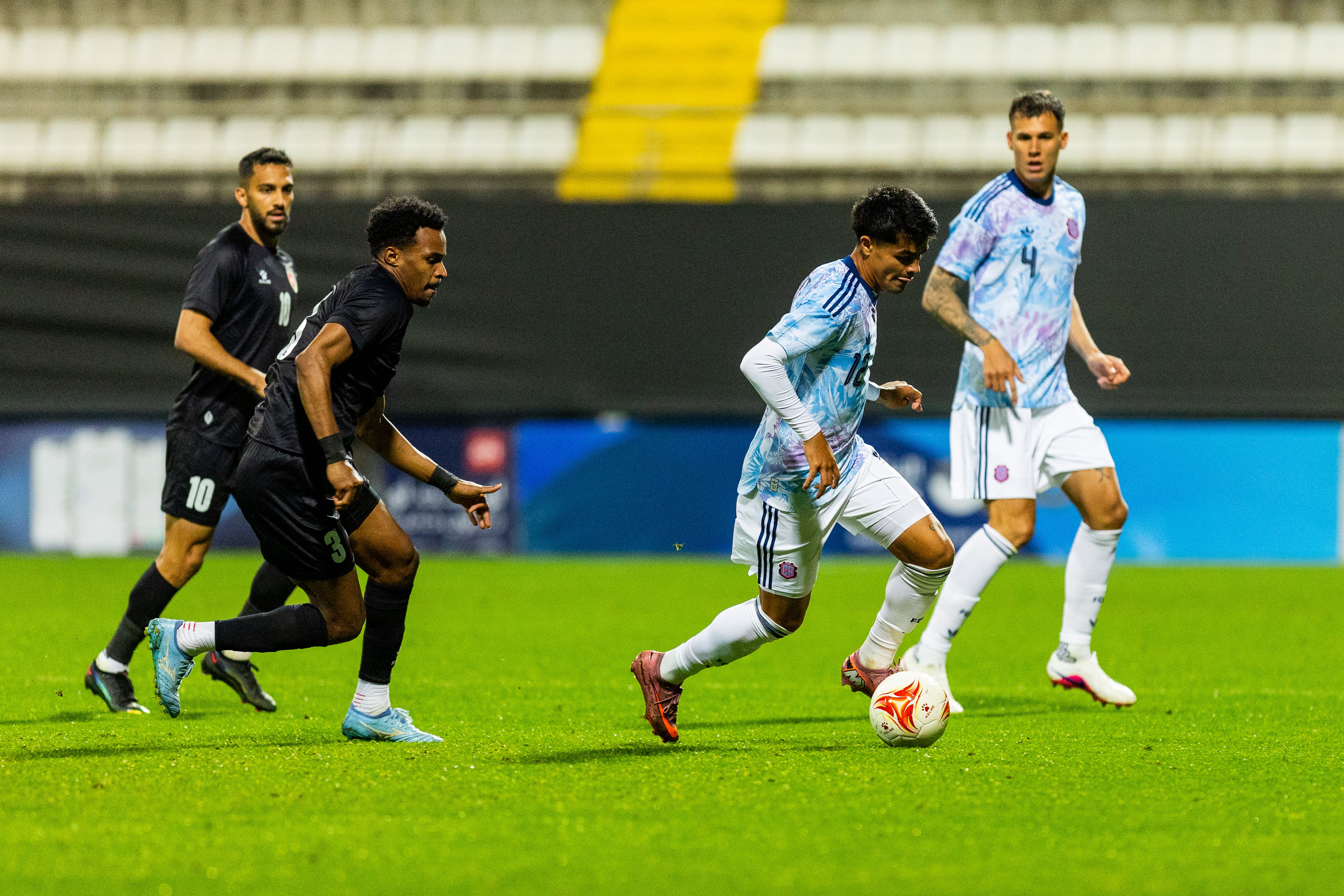 Costa Rica - Jordania, amistoso en Turquía. Foto: Prensa Fedefútbol.