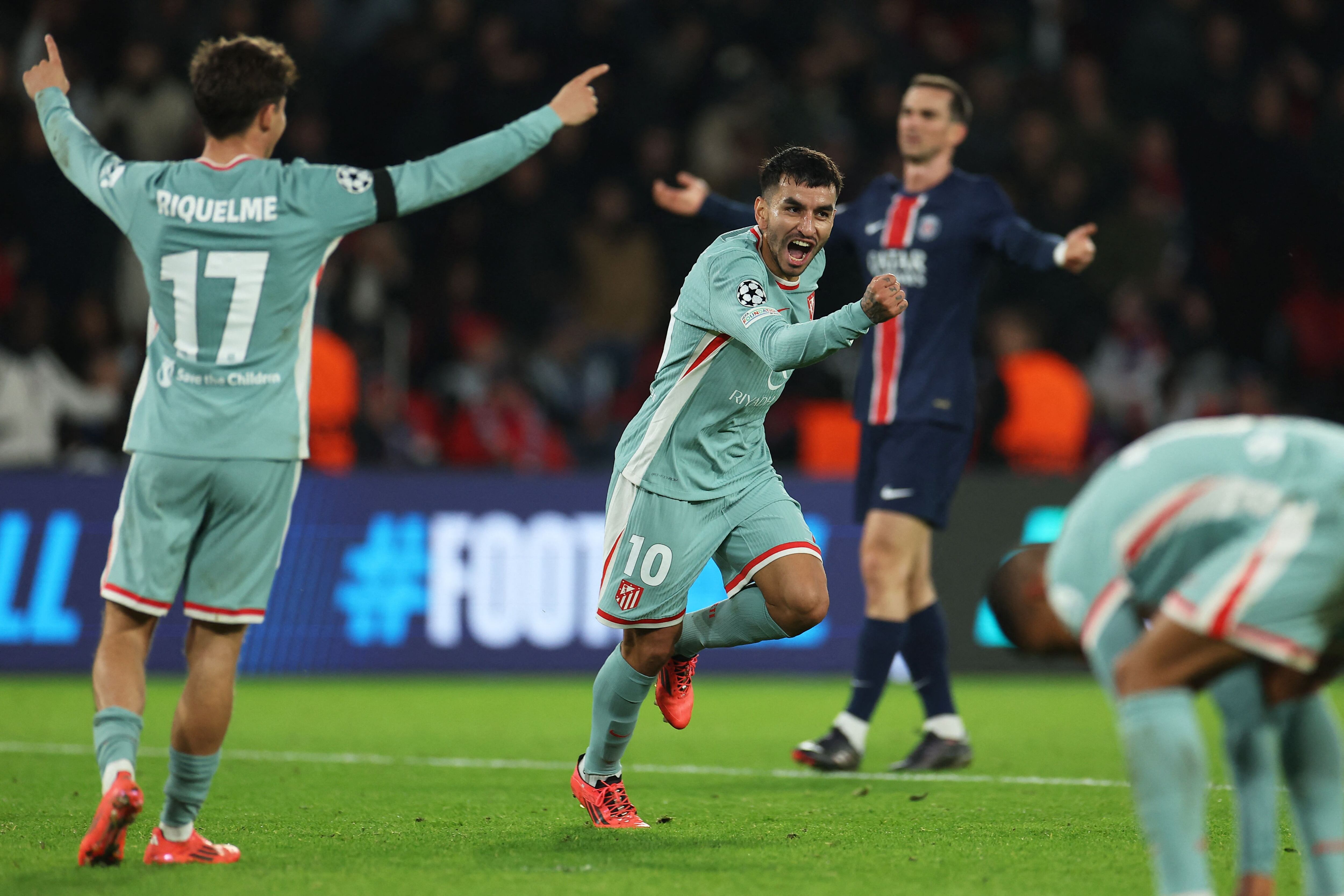 Atlético de Madrid Paris Saint Germain