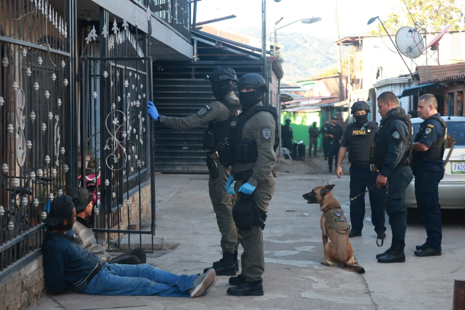 Allanamientos en Cartago para golpear a Los Maruja, este martes 14 de abril.