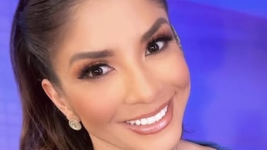 (Video) A Paula Brenes le pasó un legítimo “trágame tierra” en pleno noticiero en vivo de canal 8