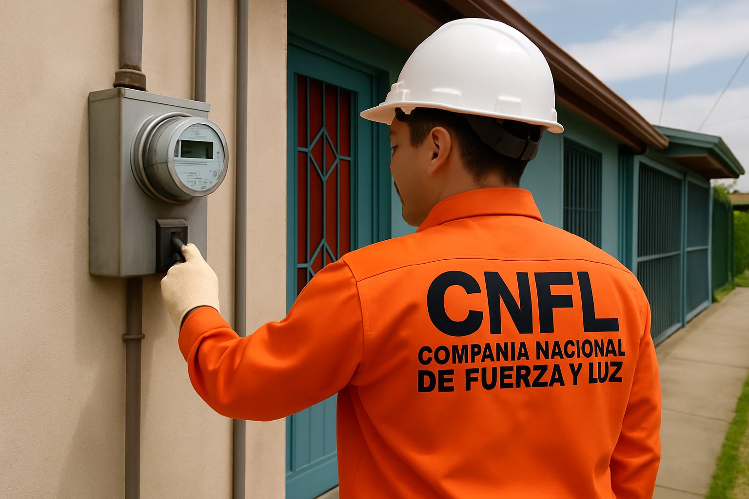 La Compañía Nacional de Fuerza y Luz (CNFL) advirtió que, durante la próxima semana, aplicará suspensiones del servicio eléctrico en distintos puntos del país. (Imagen creada con IA)
