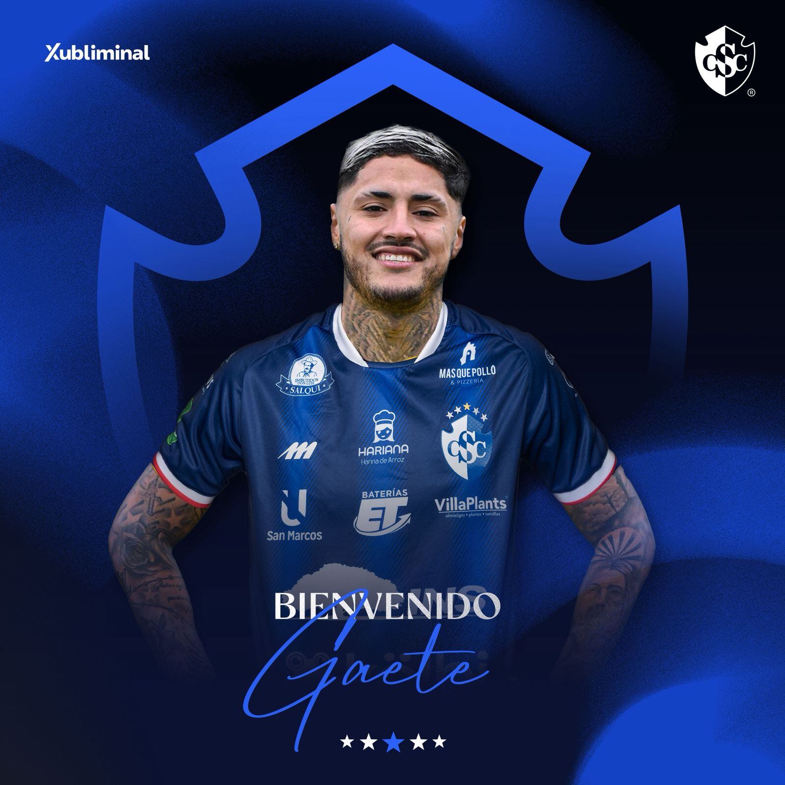 El delantero chileno Juan Carlos Gaete es el nuevo jugador del Cartaginés.
