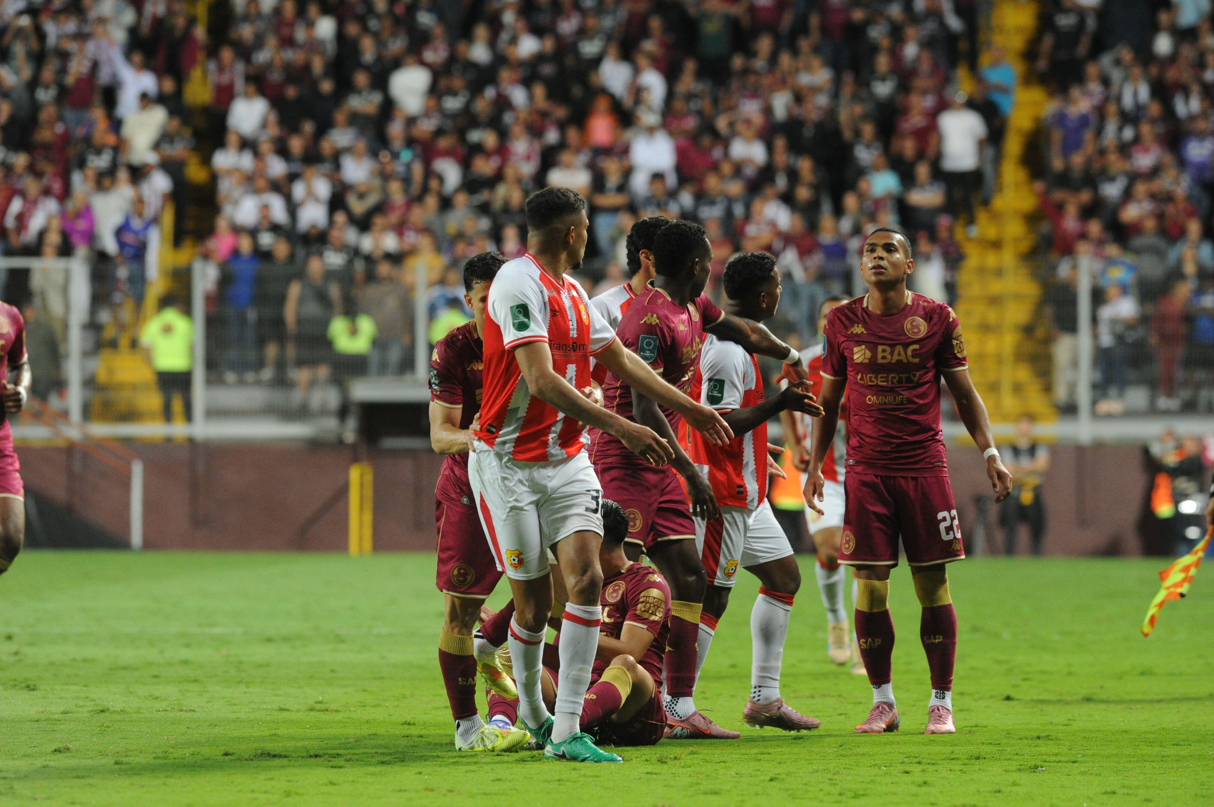Partido Saprissa vs Herediano.