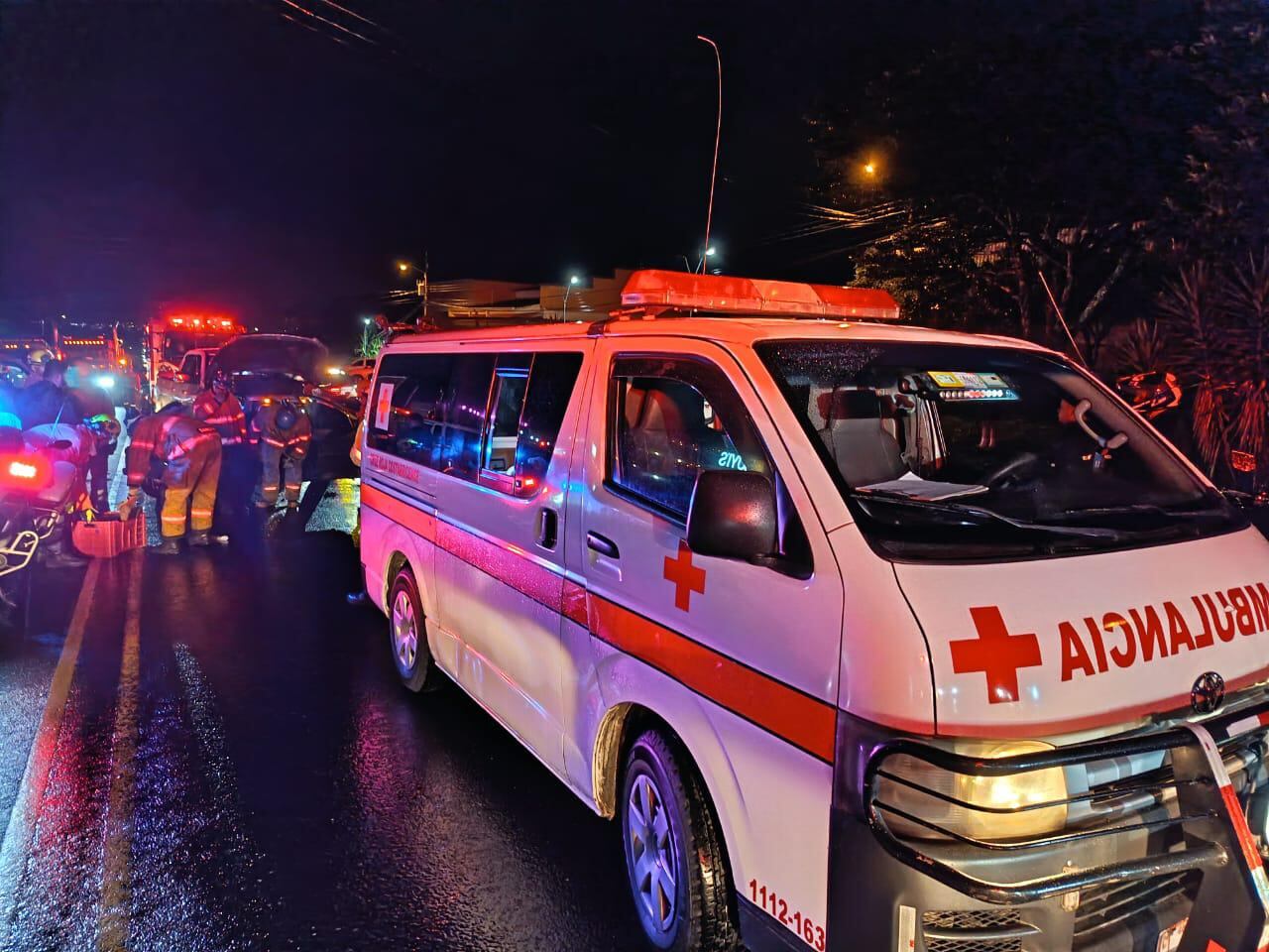 Violento choque entre dos vehículos en ruta 32. Foto