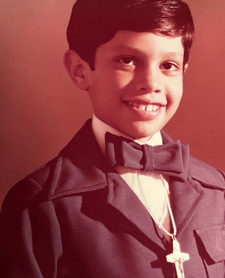 El periodista Randall Salazar confesó que fue un niño muy tremendo.