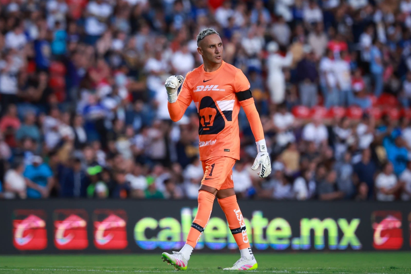 Keylor Navas debutó con triunfo en Pumas