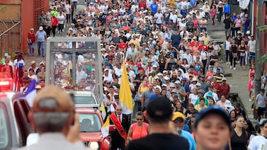 Peregrinación estuvo a reventar: “¡Por favor, Negrito, ya no queremos más homicidios en el país!”