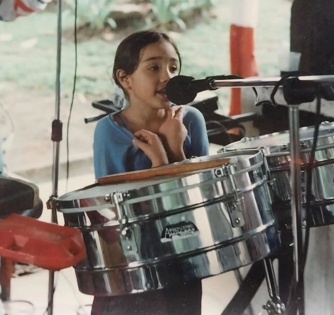 Cantante Fernanda Monge, hija del músico Marcos Monge, de La Banda Chiqui Chiqui