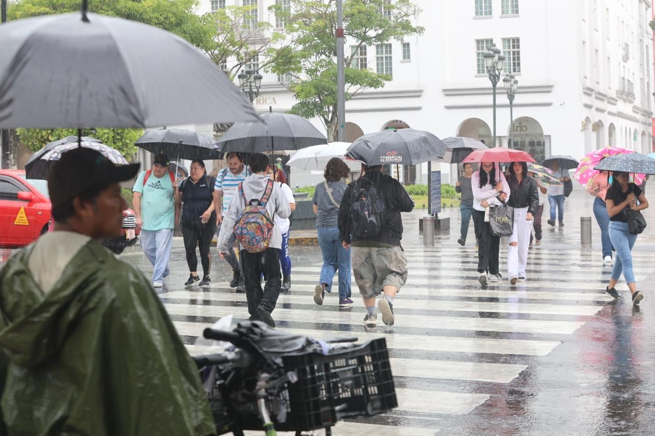 El miércoles pasado llovió en la capital. Se espera que las lluvias retornen la próxima semana. Foto: Rafael Pacheco.