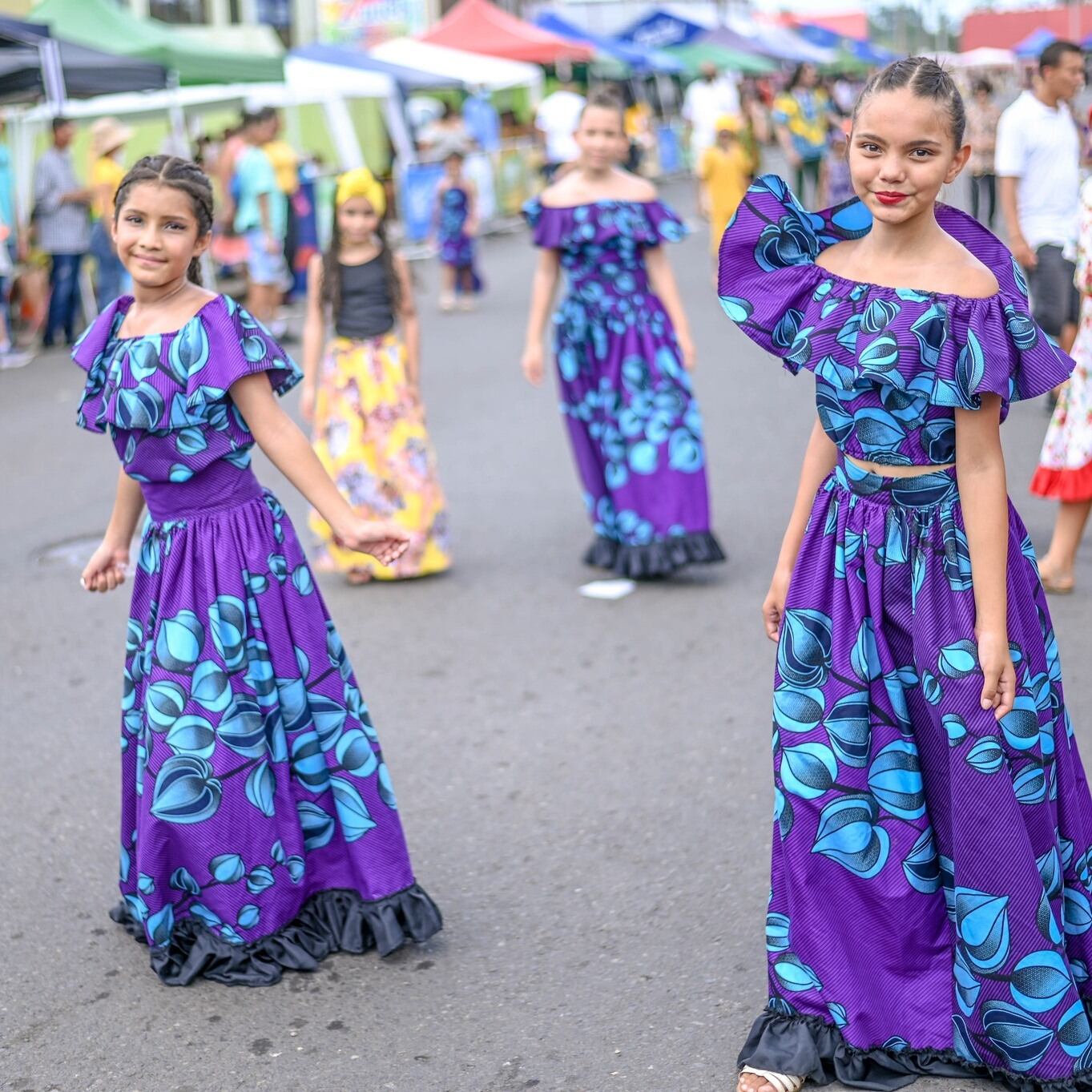 Cristian Lagos fue el dedicado en el desfile de la celebración del cantonato de Siquirres. Facebook.