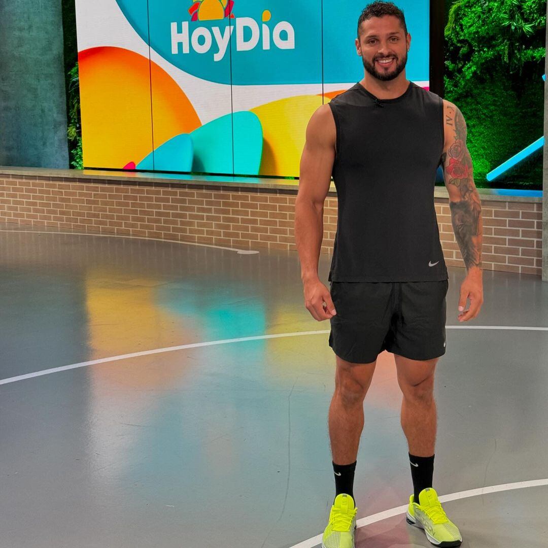 William Mora, modelo e instructor de ejercicios.