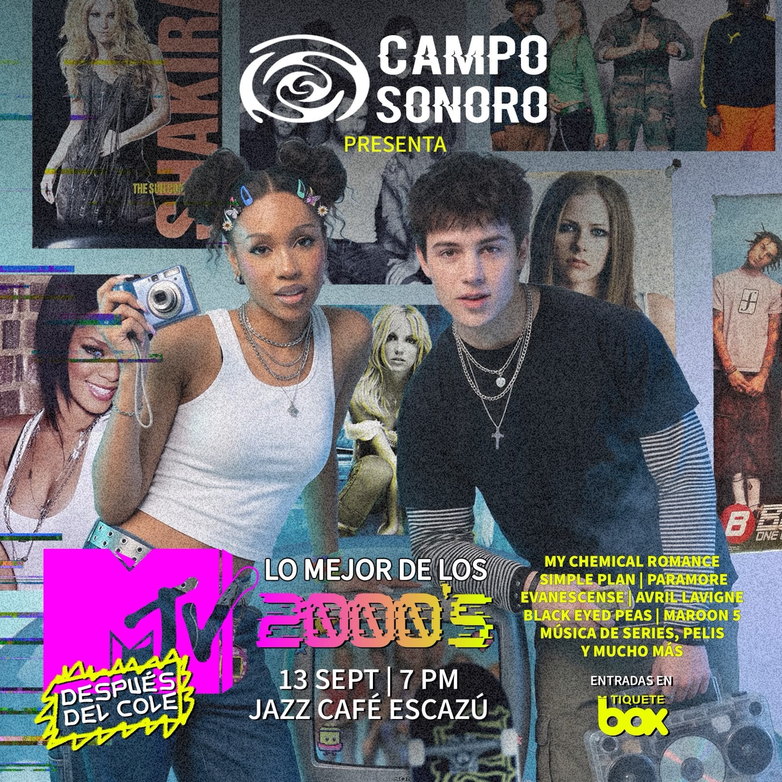 MTV Después del Cole regresará este domingo 13 de setiembre al Jazz Café Escazú.