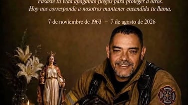 Cuerpo de Bomberos está de luto por fallecimiento de uno de sus jefes más queridos