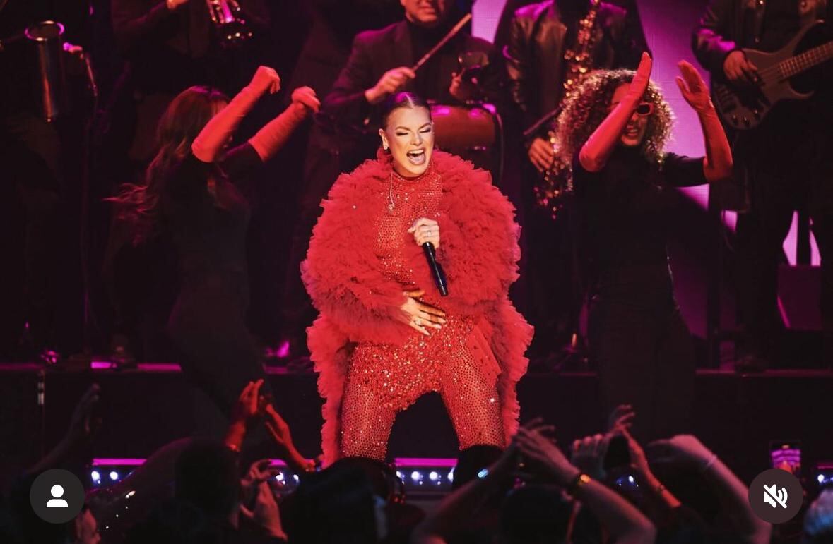 Olga Tañón, conocida como la mujer de fuego, se presentará en nuestro país el próximo sábado 20 de abril. Foto: Instagram