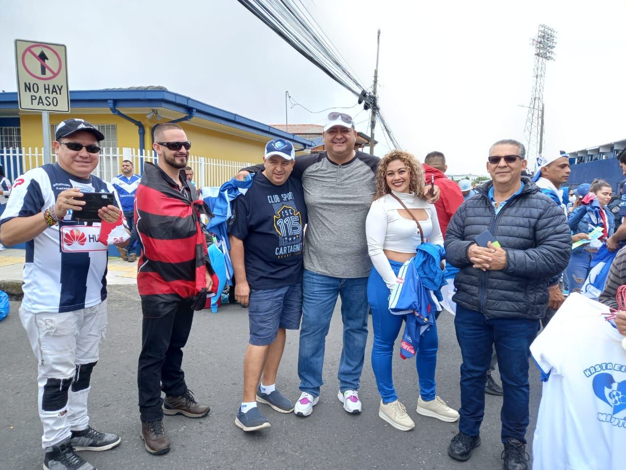 Óscar Bogarín vino desde Tampa, Florida a ver al Cartaginés