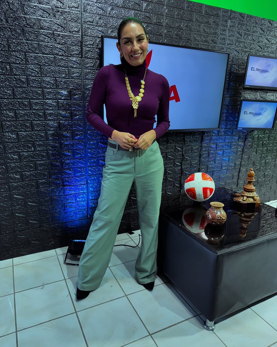 La periodista Andrea Zamora enfrenta un momento difícil en su vida. Instagram Andrea Zamora.