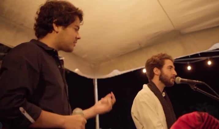 Sebas Guillem junto a su hermano Jaime, quien falleció hace dos años.