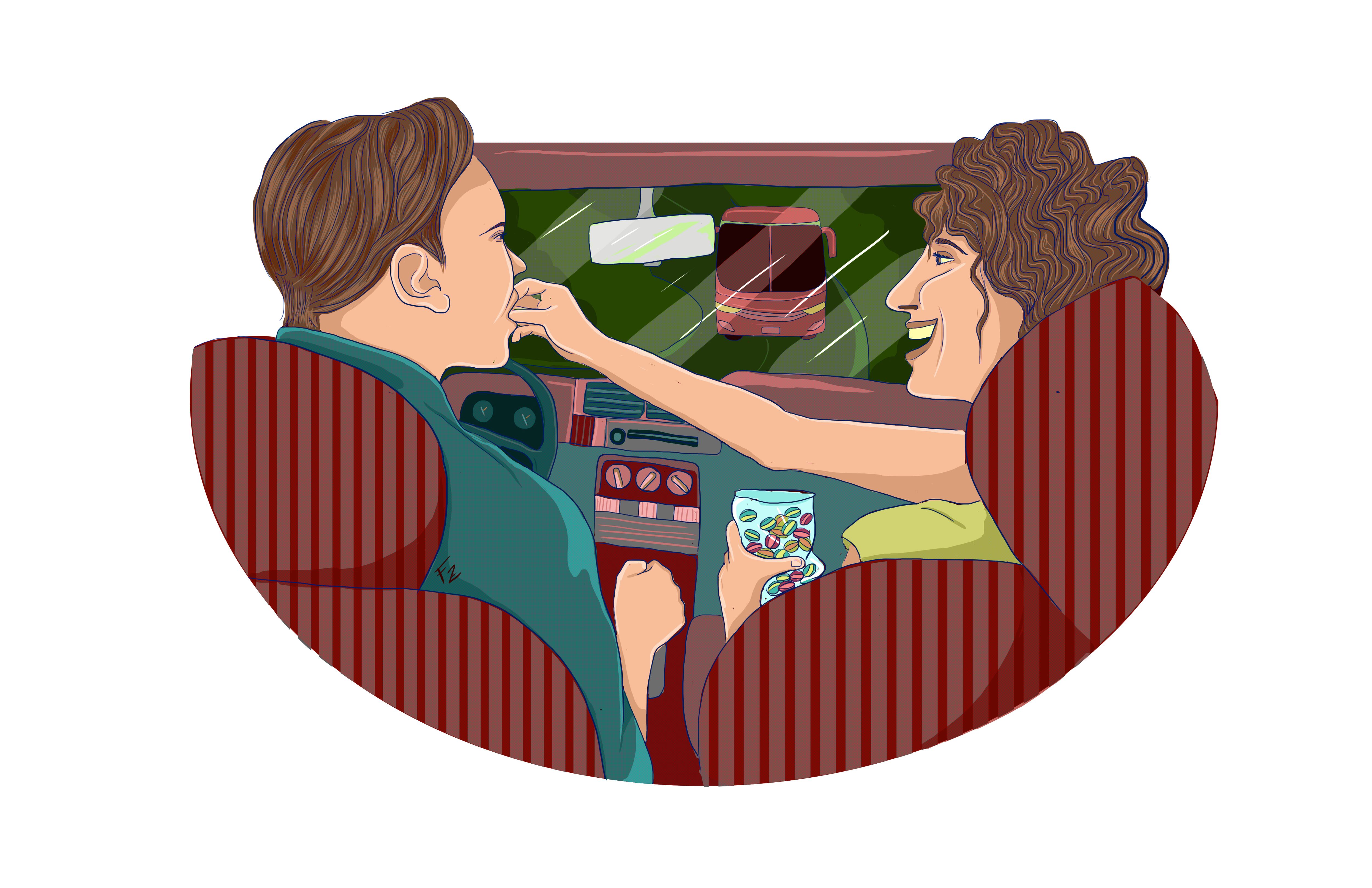 Novelón sobre Eduardo Durán Fernández, único sobreviviente de fatal accidente ocurrido en julio del 2011 en el cerro de la Muerte. Ilustración por Francela Zamora.