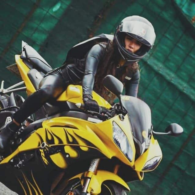 Abigail Prado, joven motociclista que falleció al chocar contra un árbol en Guanacaste. Foto cortesía.