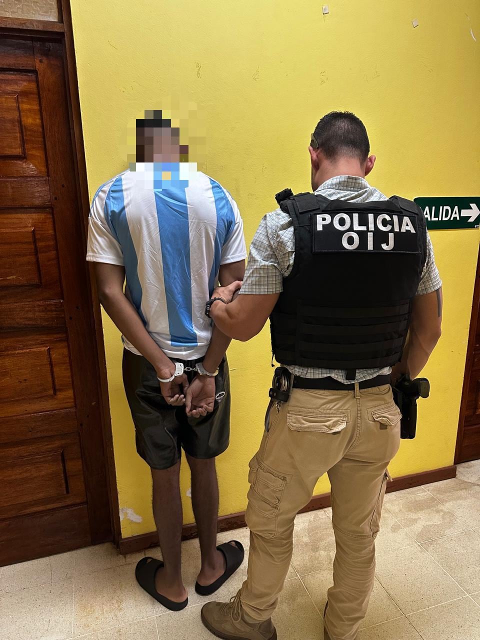 Un deportista costarricense, de apellido Donaldson, de 20 años, es sospechoso de participar en la muerte del empresario estadouniense Eshraghollah Vatani, de 71 años. Foto: OIJ