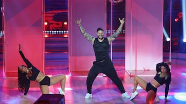 Captamos a Keyla Sánchez muy bien acompañada en la gala de Mira quién baila