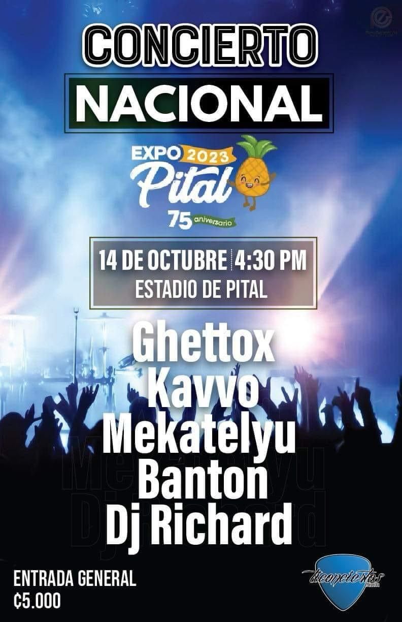 Expo Pital 2023 se iba a presentar Kavvo y no lo hizo por haber poco público. Instagram