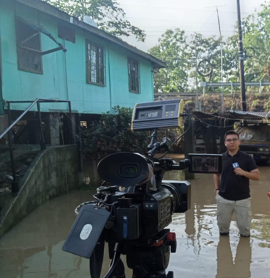 Jason Ureña, periodista de Telenoticias.