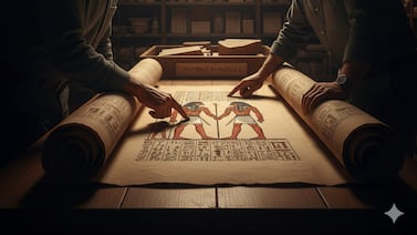 ¿Eran reales? Antiguo papiro egipcio revela la estatura de los “gigantes” que aterrorizaron el pasado