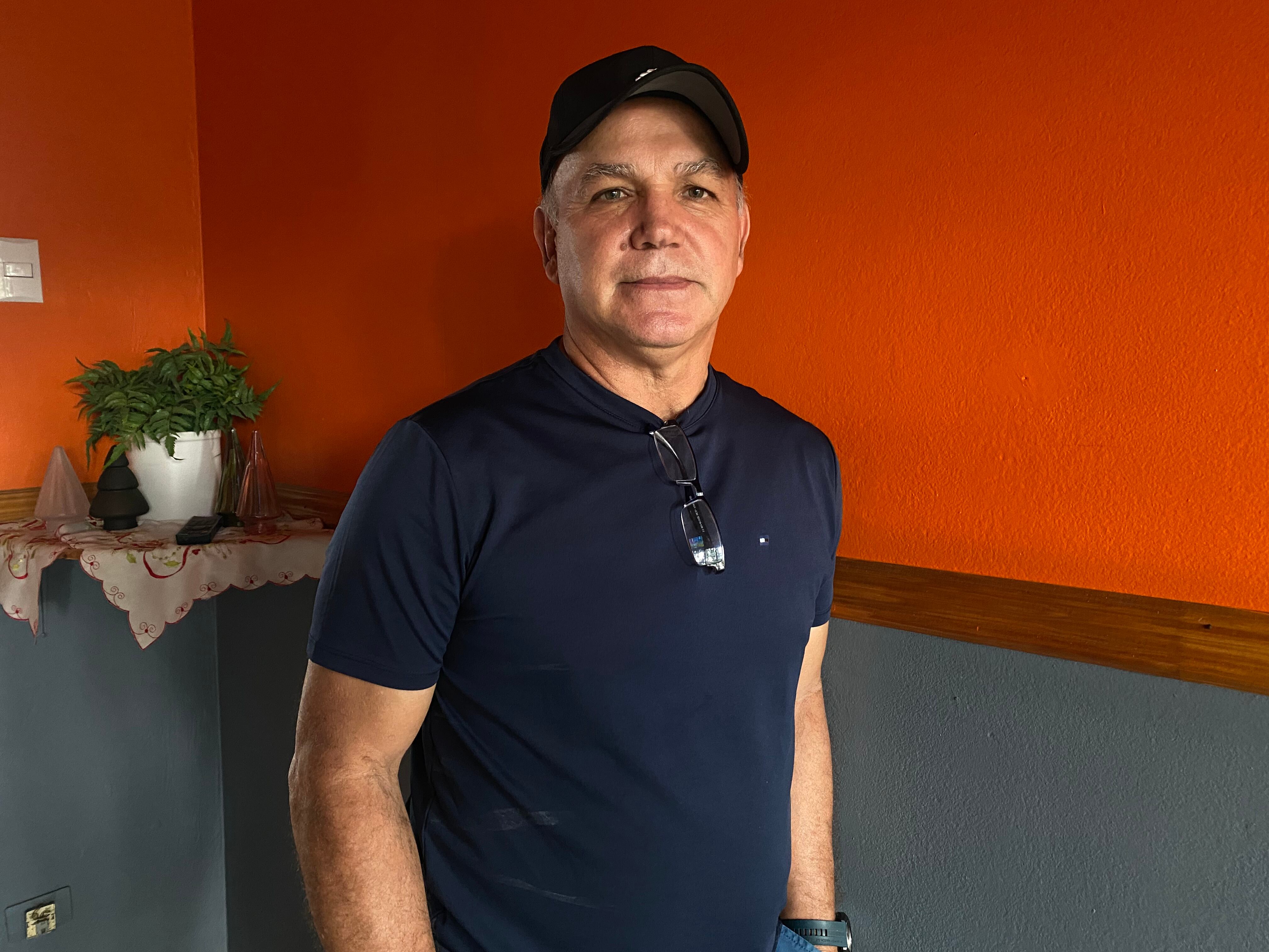 Carlos Mario Hidalgo, exjugador del Deportivo Saprissa. Gabriela Gago.