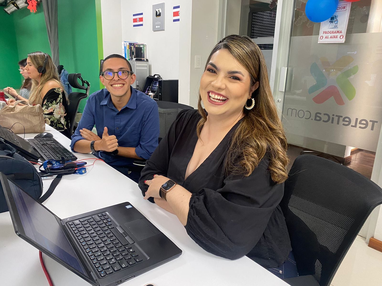 Periodista Susana Peña, de Teletica.